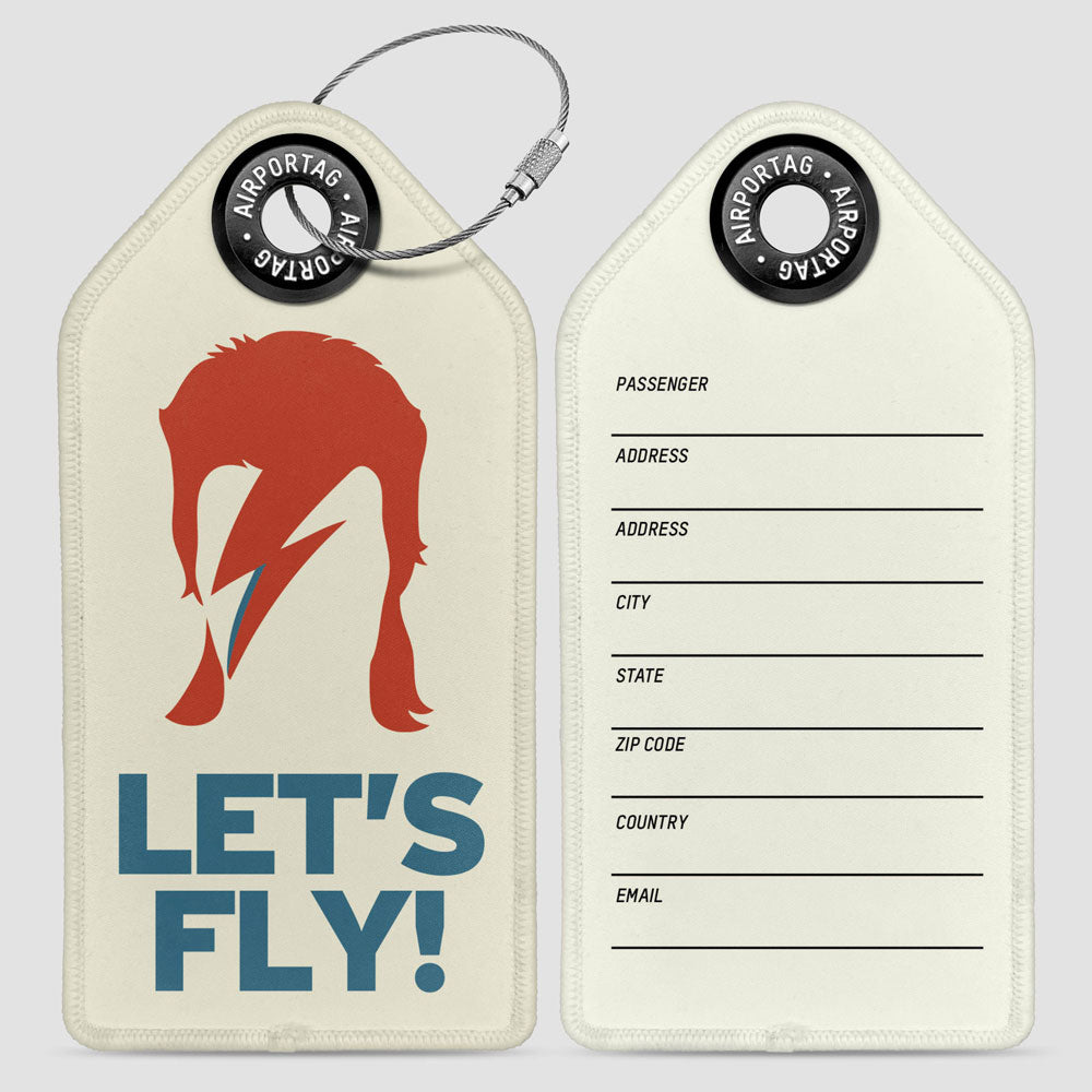 Let's Fly - Luggage Tag