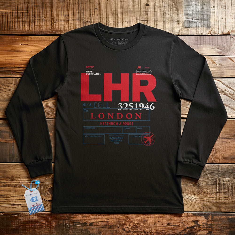 LHR Code - Long Sleeve T-Shirt