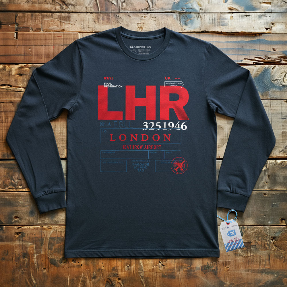 LHR Code - Long Sleeve T-Shirt