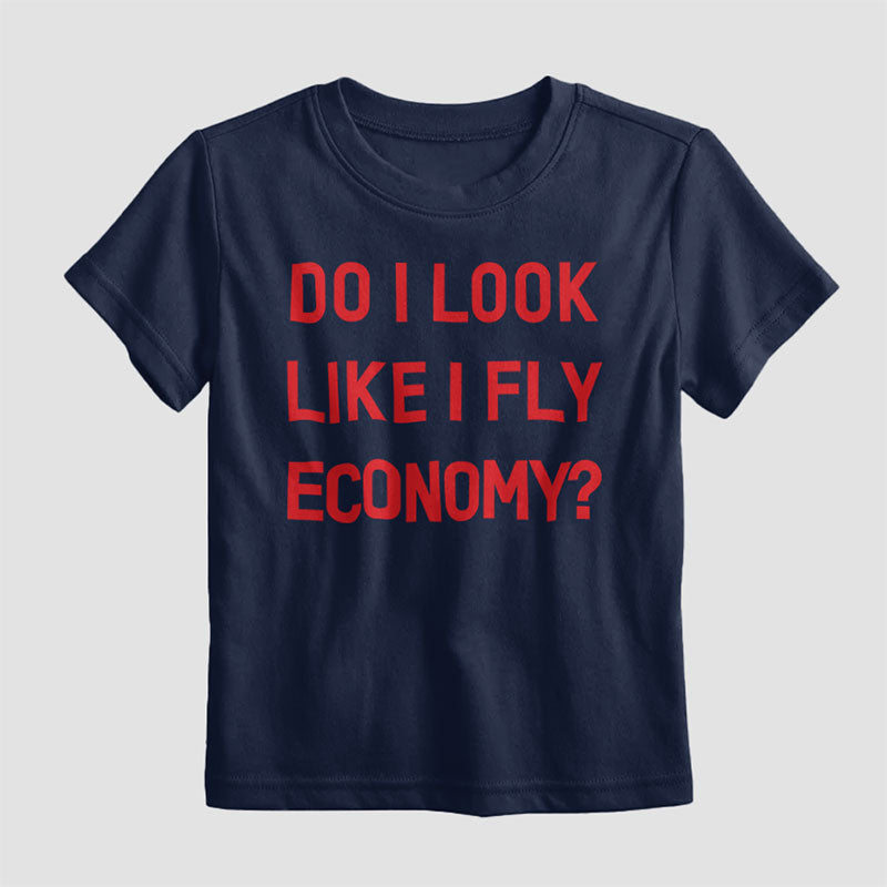 Est-ce que j'ai l'air de voyager en classe économique ? - T-shirt Enfant