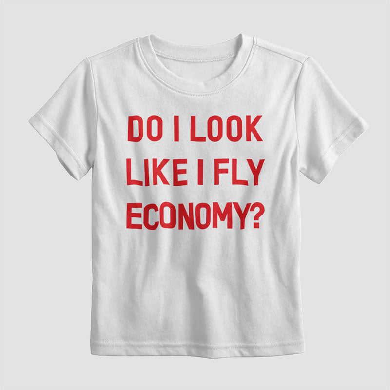 Est-ce que j'ai l'air de voyager en classe économique ? - T-shirt Enfant
