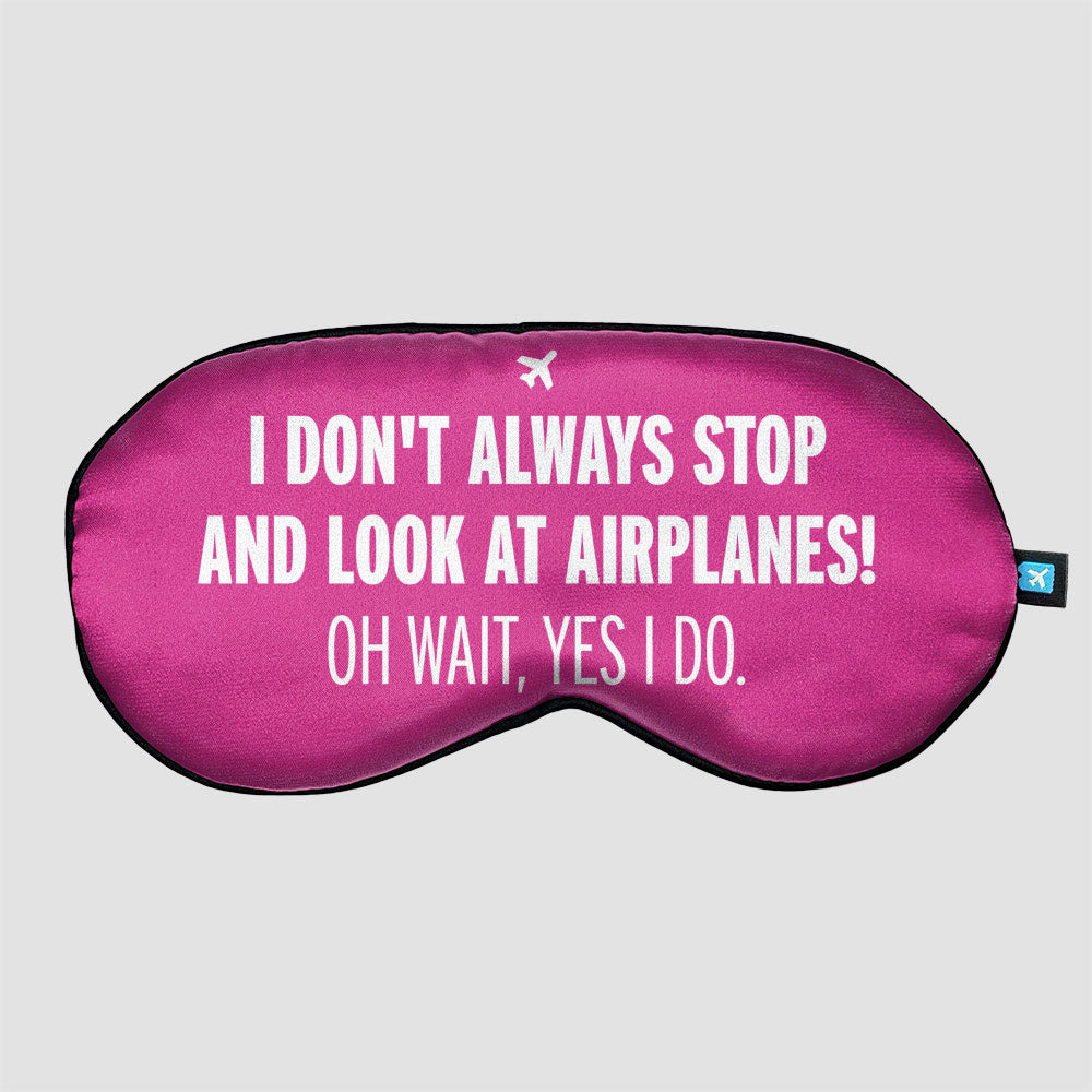 Look at Airplanes - Sleep Mask