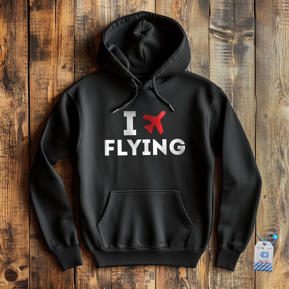 I Love Flying - Pullover Hoodie