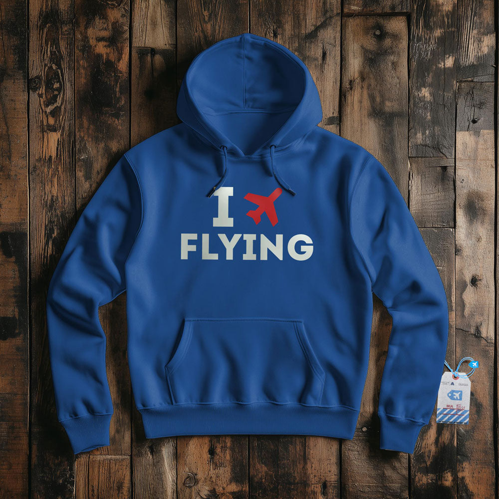 I Love Flying - Pullover Hoodie