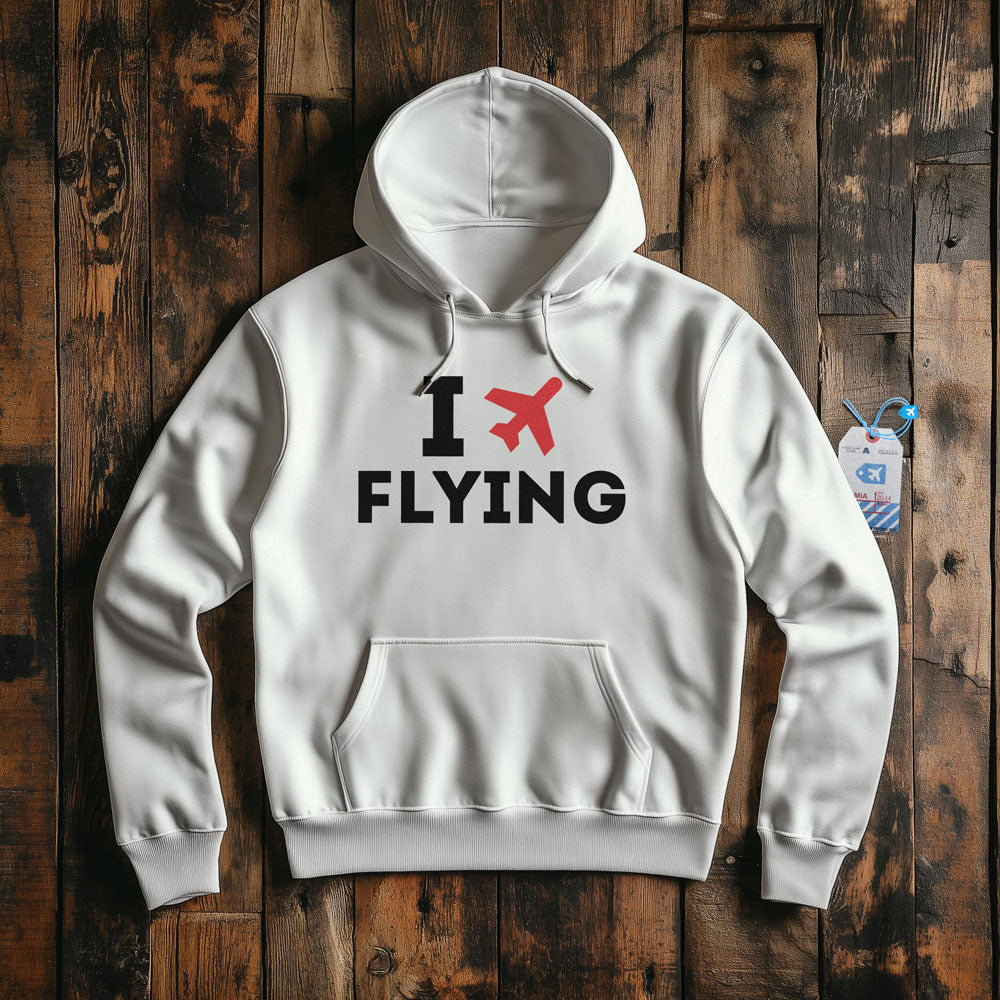 I Love Flying - Pullover Hoodie