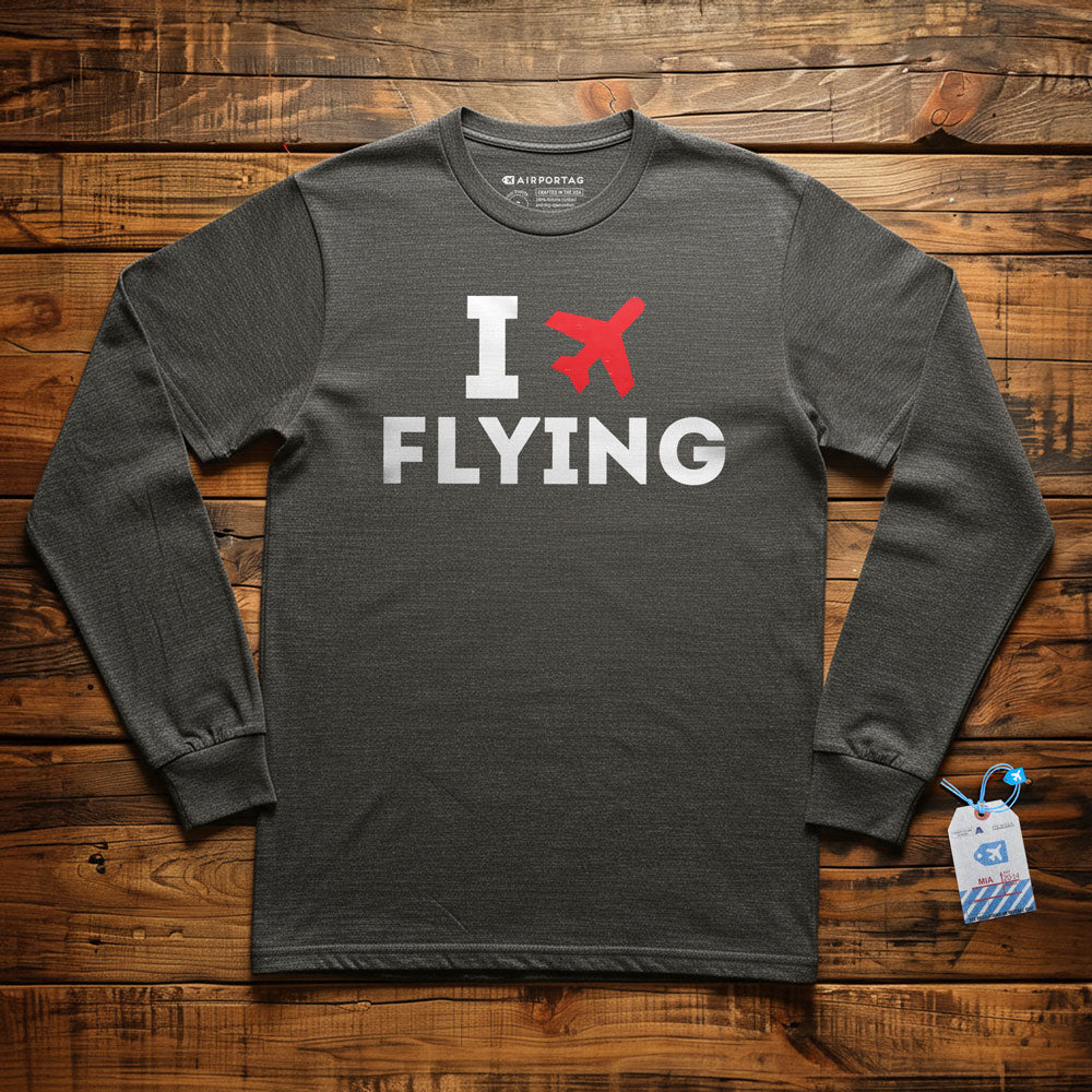 I Love Flying - Long Sleeve T-Shirt