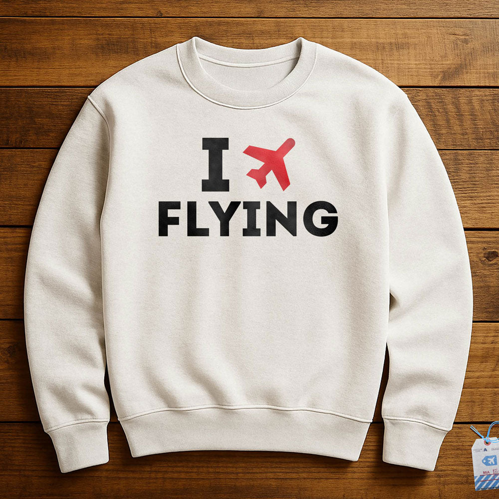 I Love Flying - Sweatshirt