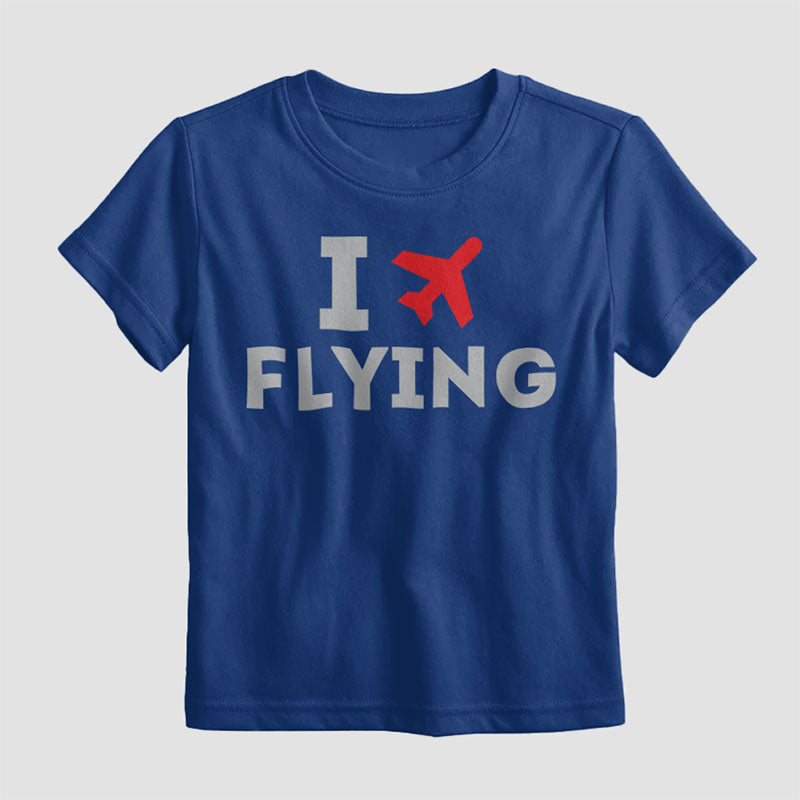 I Love Flying - Kids T-Shirt