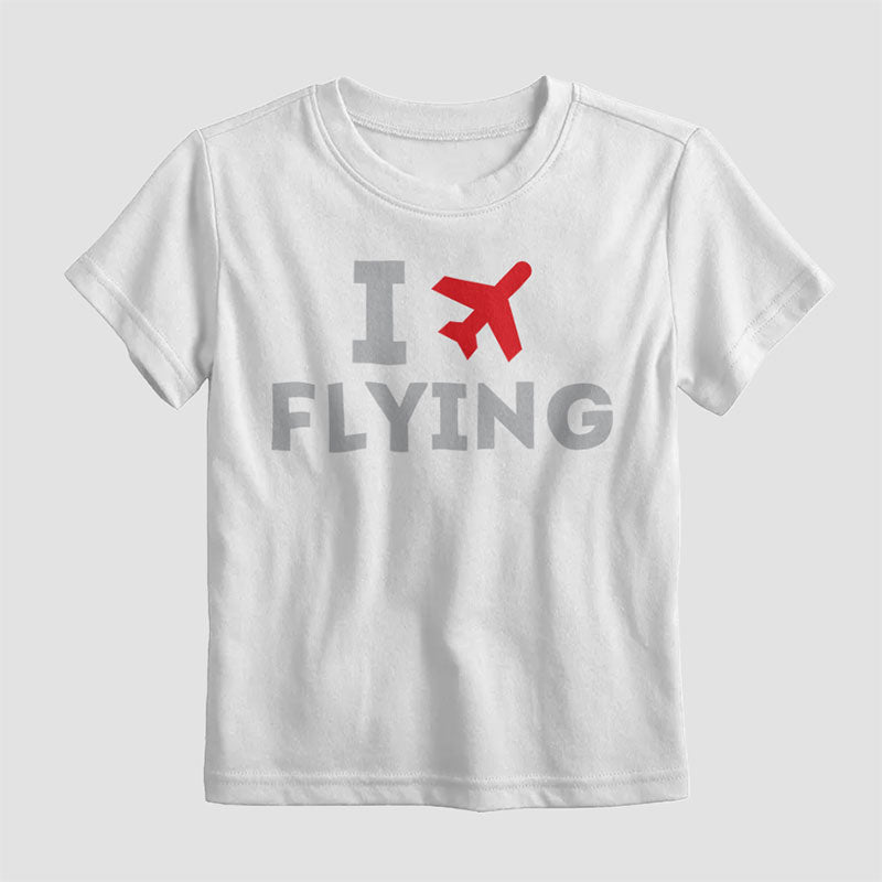 I Love Flying - Kids T-Shirt