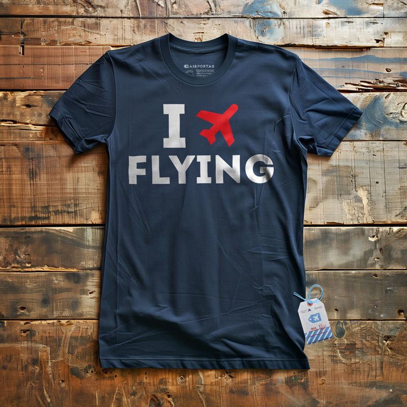 I Love Flying - T-Shirt