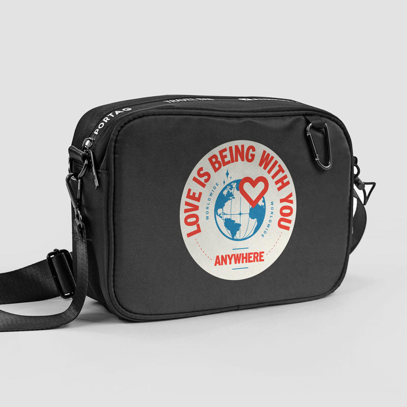 Love is Being With You Anywhere - Travel Bag