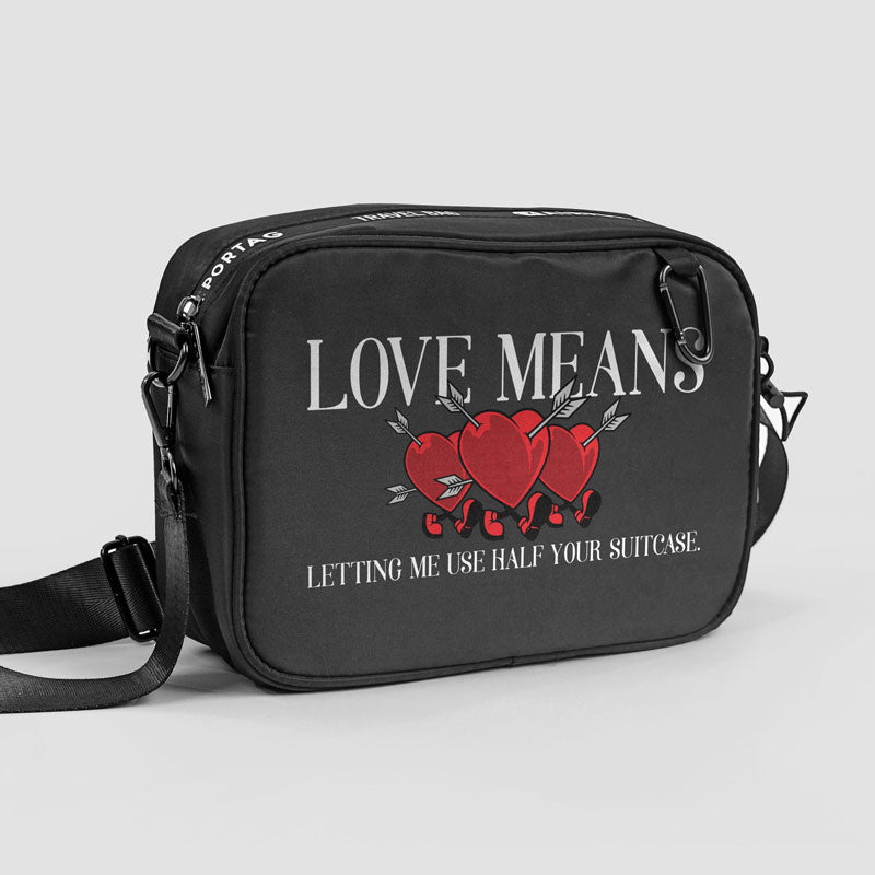 Love Means...Half your Suitcase - Travel Bag