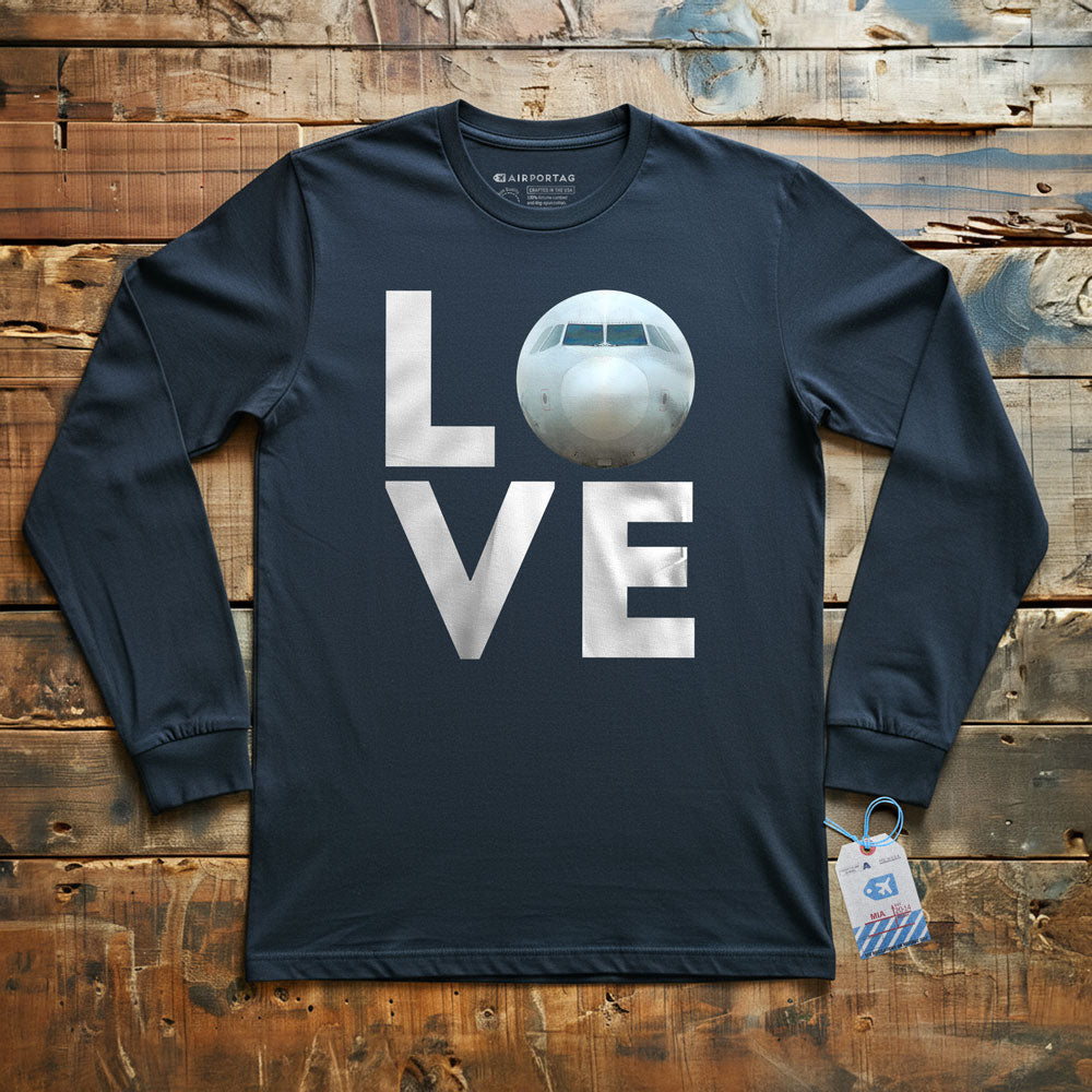 Love Plane - Long Sleeve T-Shirt