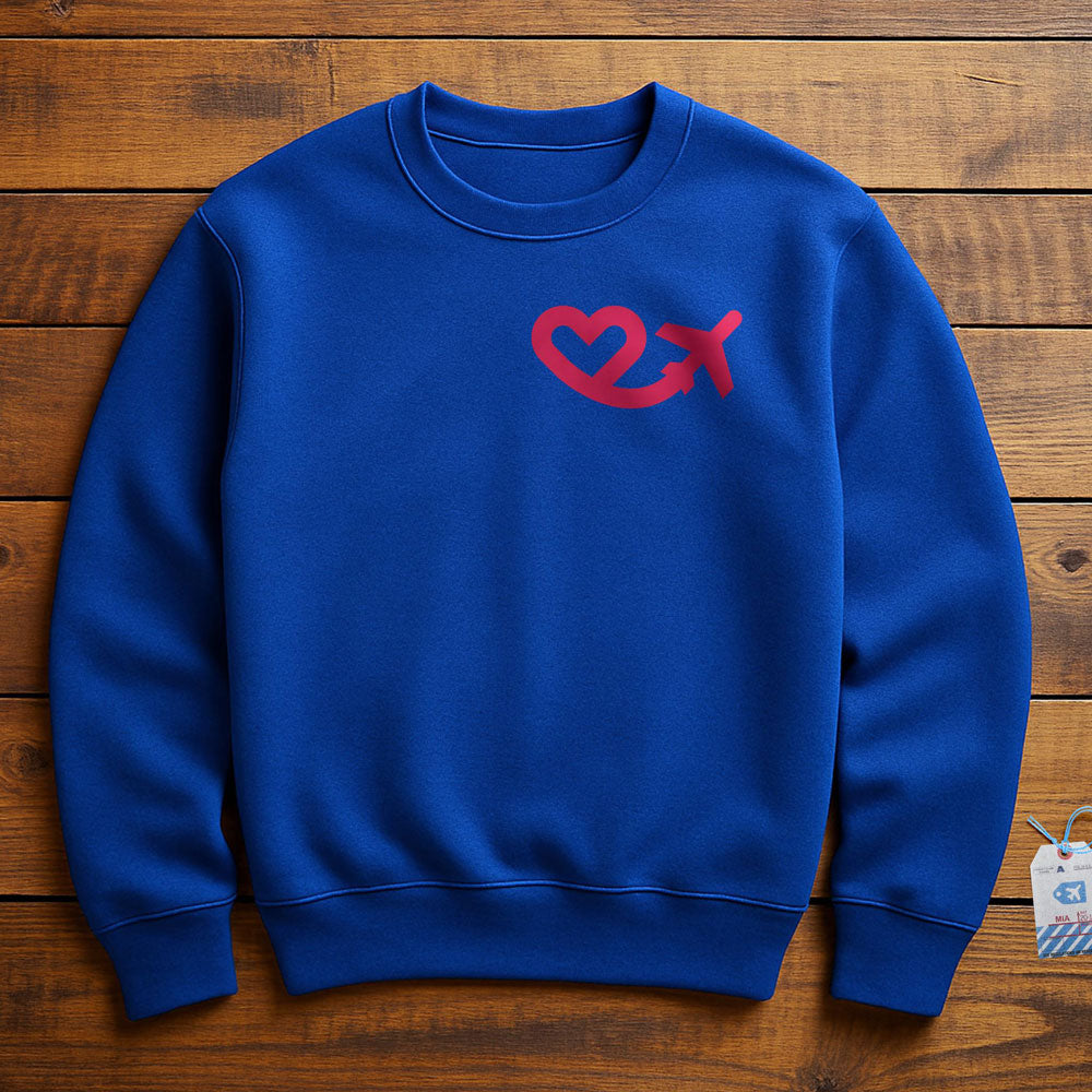Love Planes - Sweatshirt - True Royal