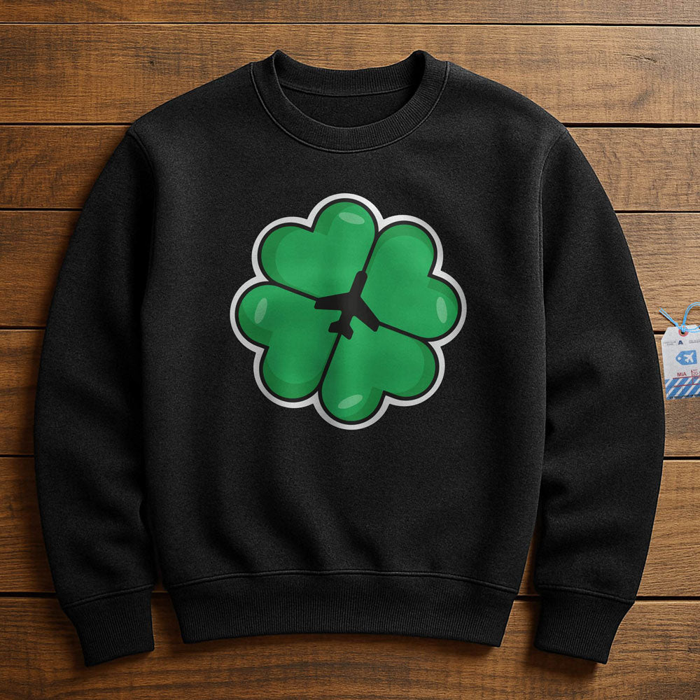 Lucky Leaf Plane - Sweatshirt