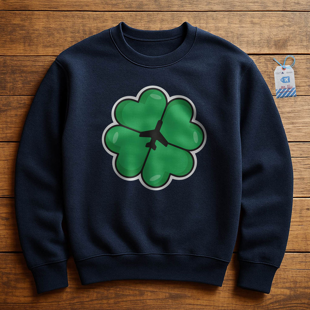 Lucky Leaf Plane - Sweatshirt