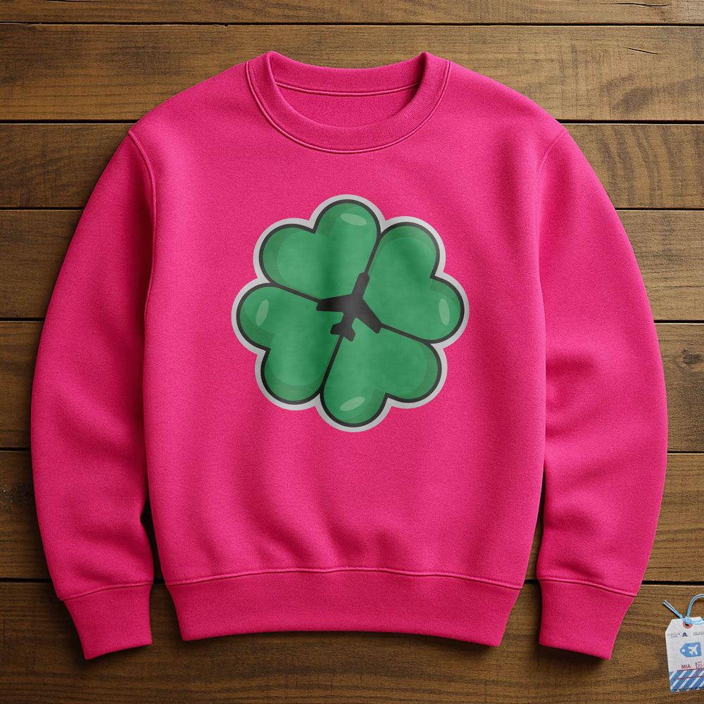 Lucky Leaf Plane - Sweatshirt