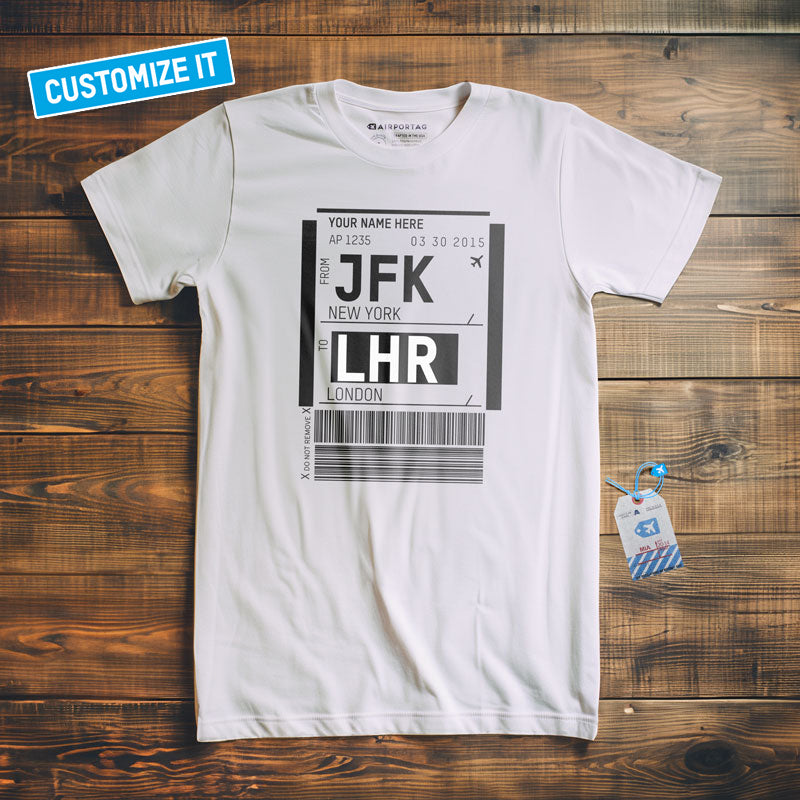 Luggage Ticket - Custom T-Shirt