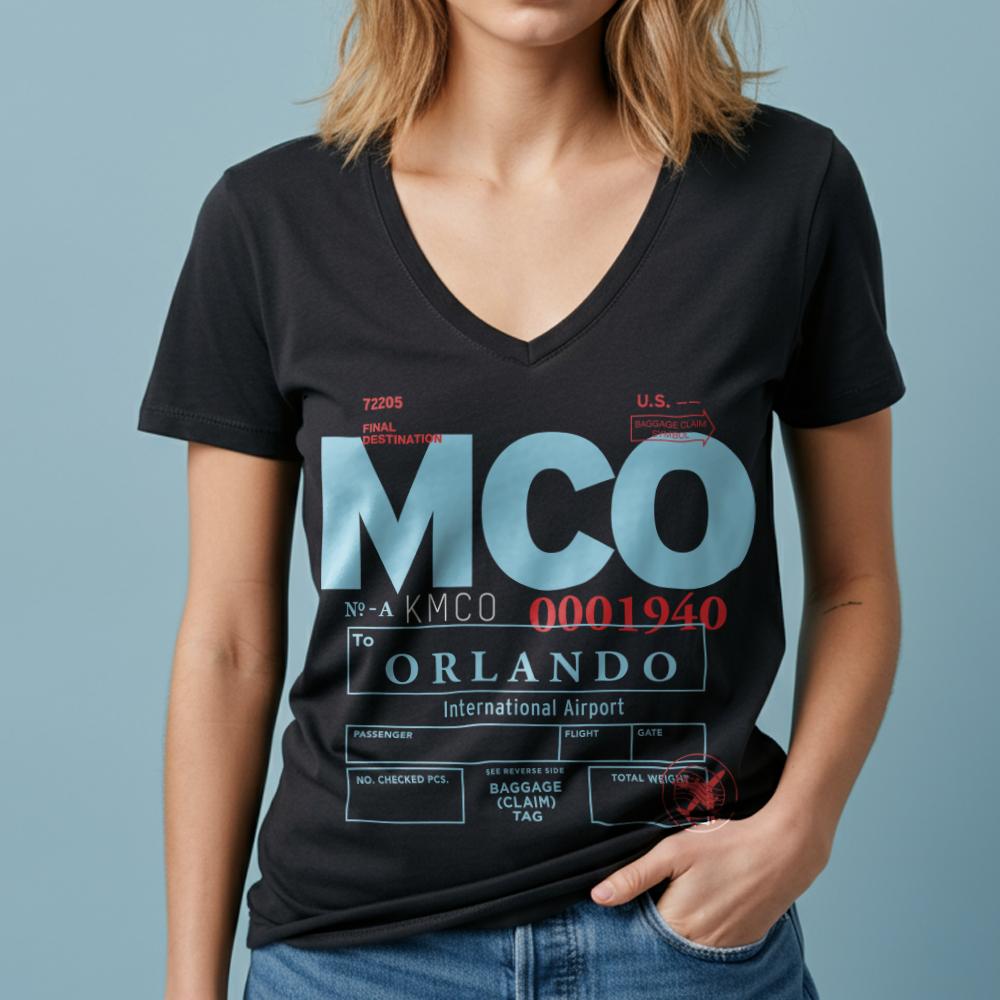 MCO - Women's V-Neck T-Shirt