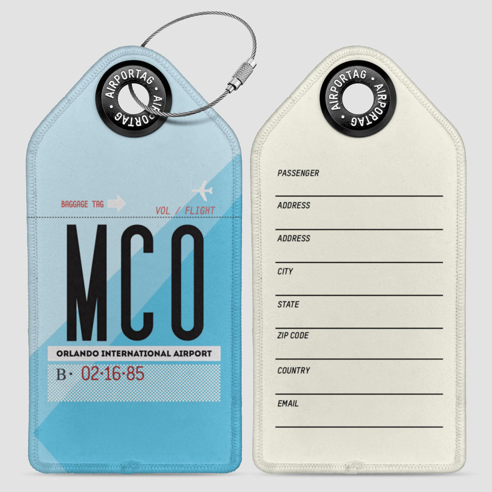MCO - 荷物タグ