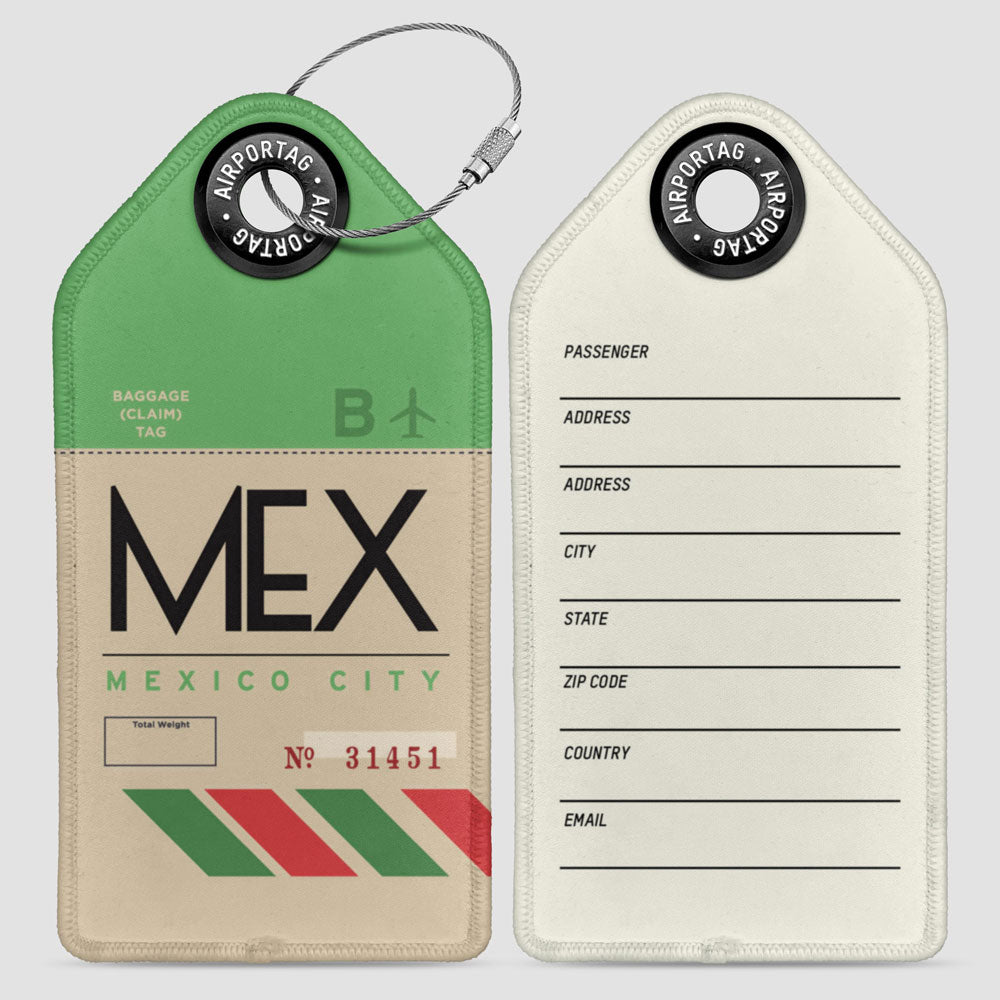 MEX - Luggage Tag
