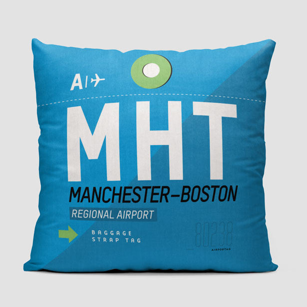 MHT - Throw Pillow - Airportag