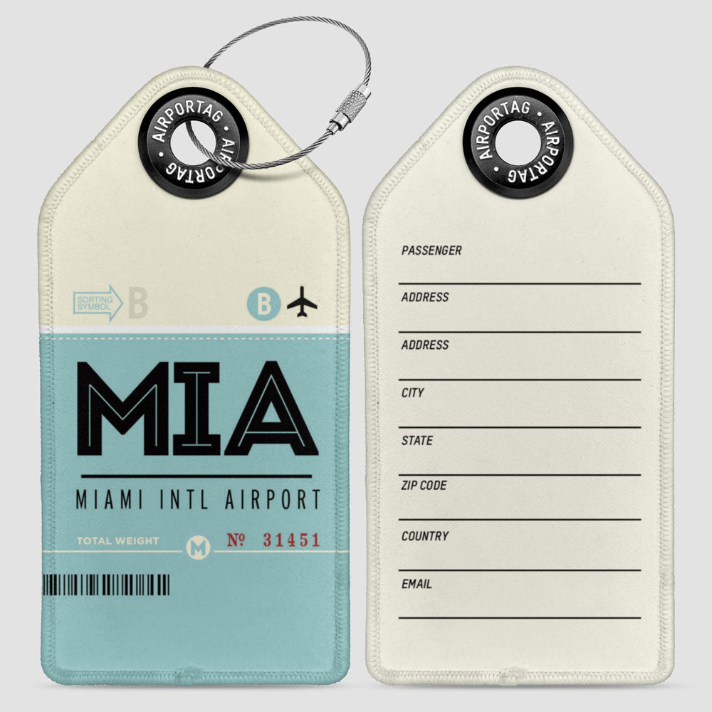 MIA - Luggage Tag