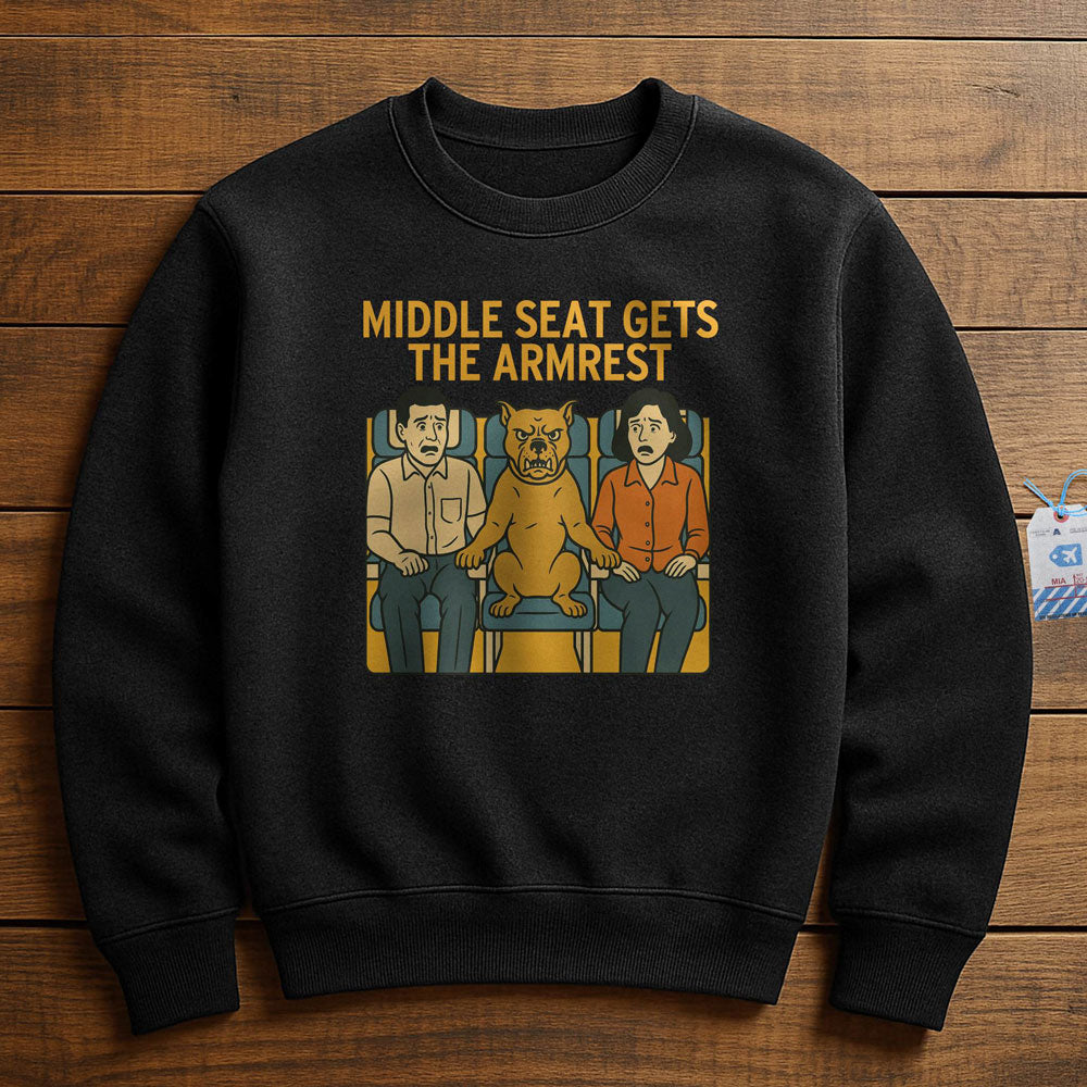 Middle Seat - Dog - Sweatshirt
