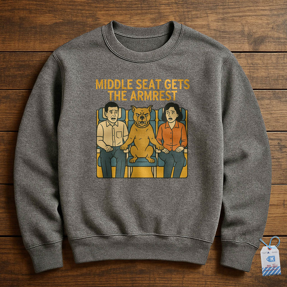 Middle Seat - Dog - Sweatshirt