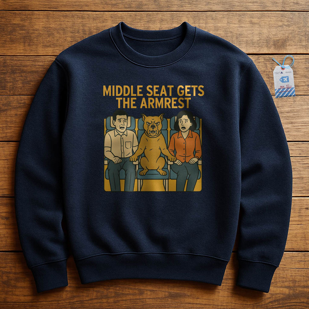 Middle Seat - Dog - Sweatshirt