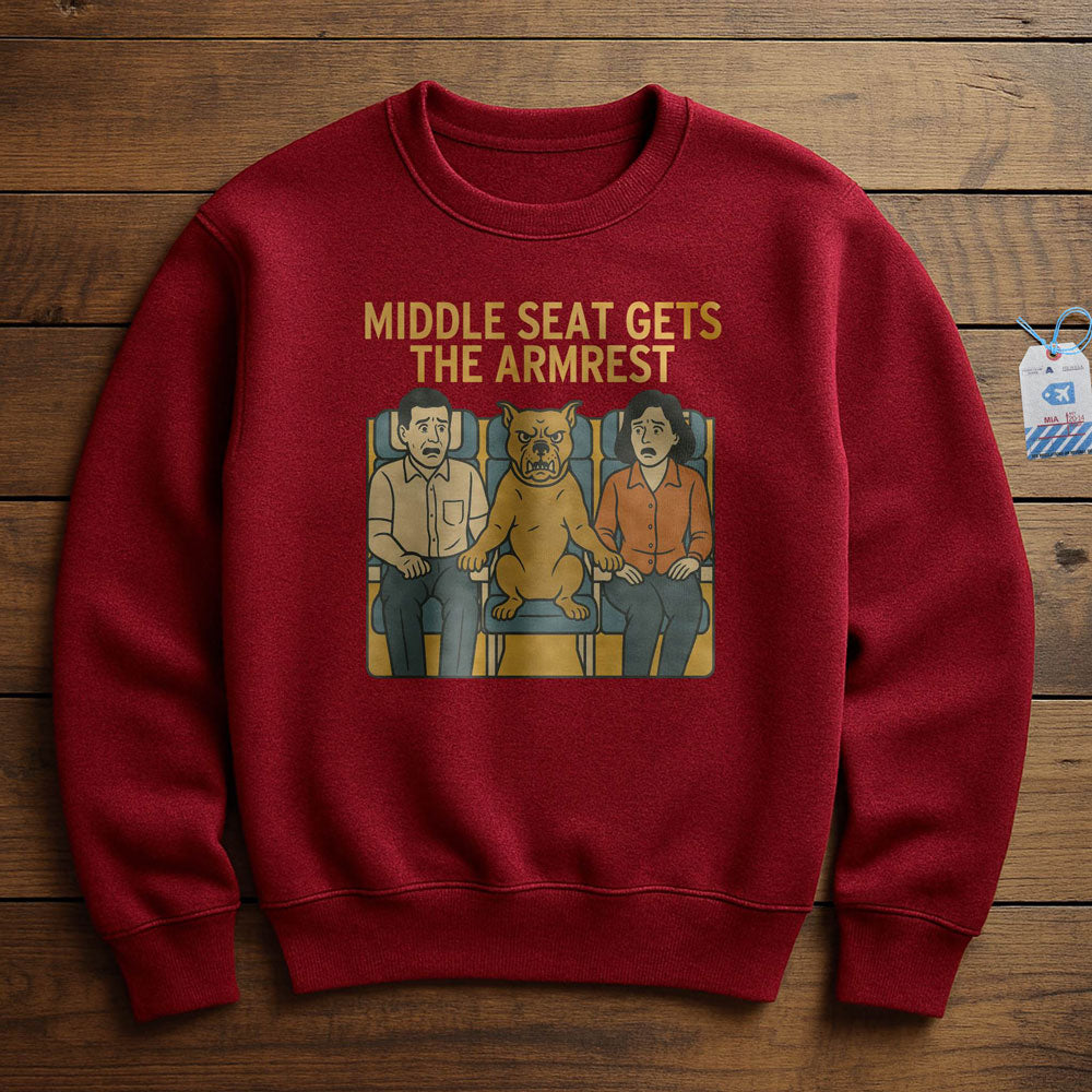 Middle Seat - Dog - Sweatshirt