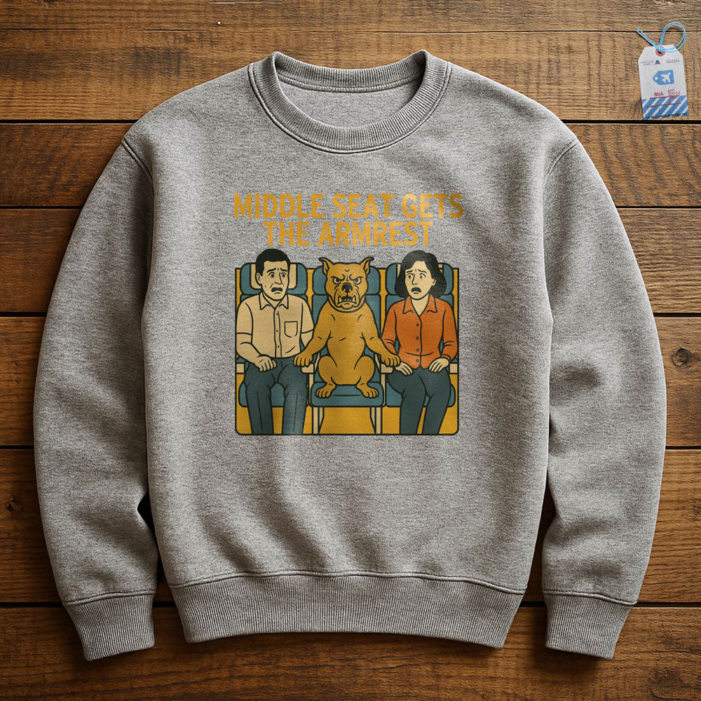 Middle Seat - Dog - Sweatshirt