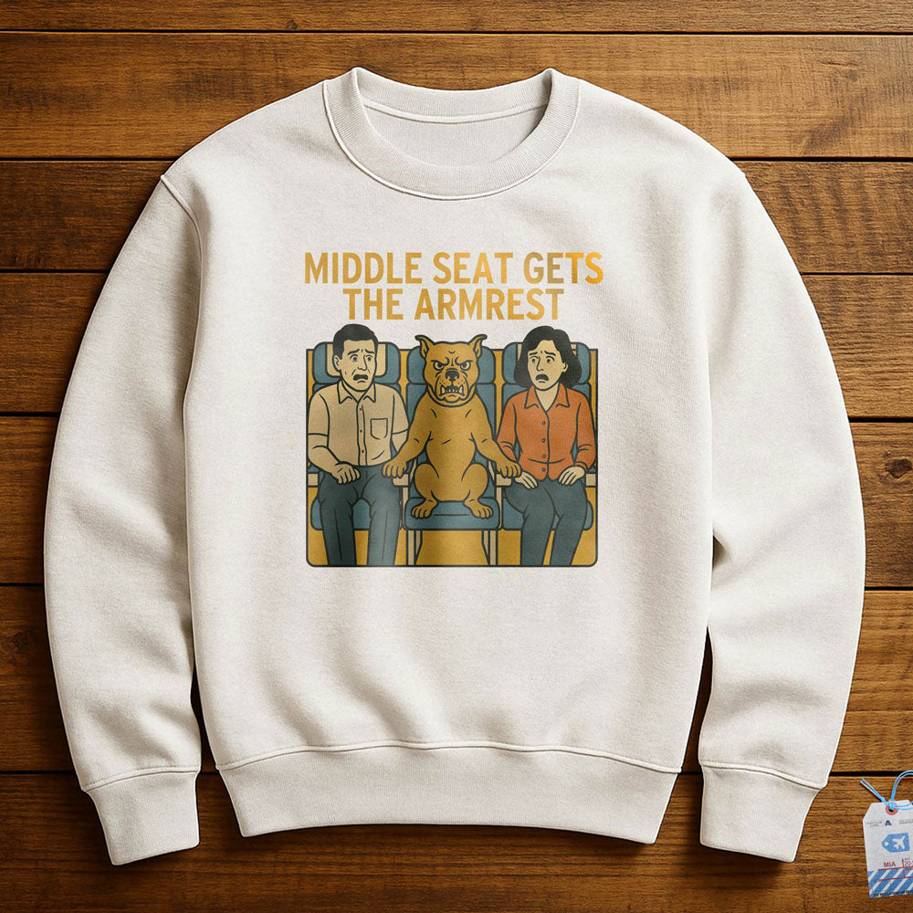 Middle Seat - Dog - Sweatshirt