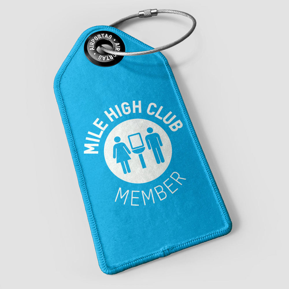 Mile High Club - Luggage Tag