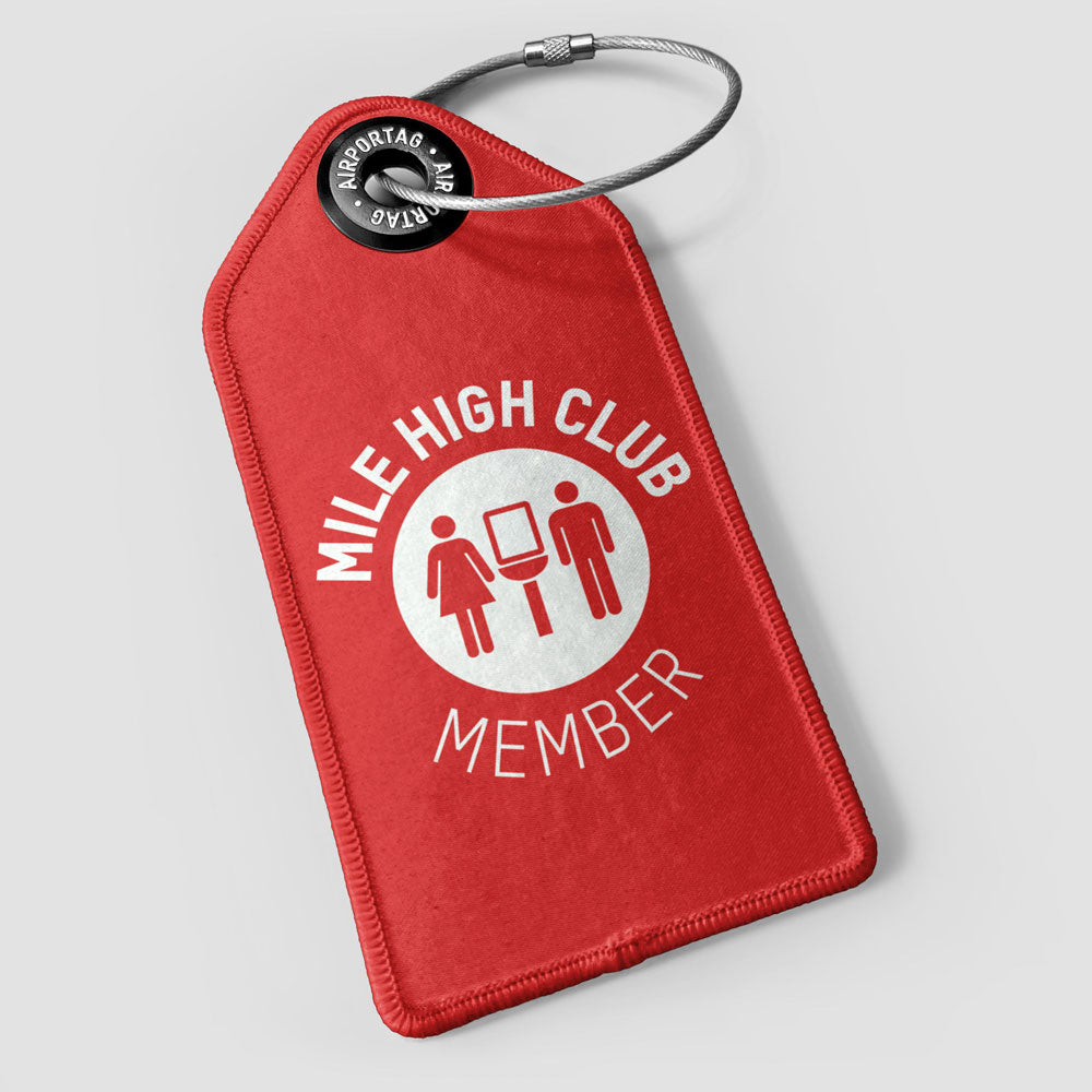Mile High Club - Luggage Tag