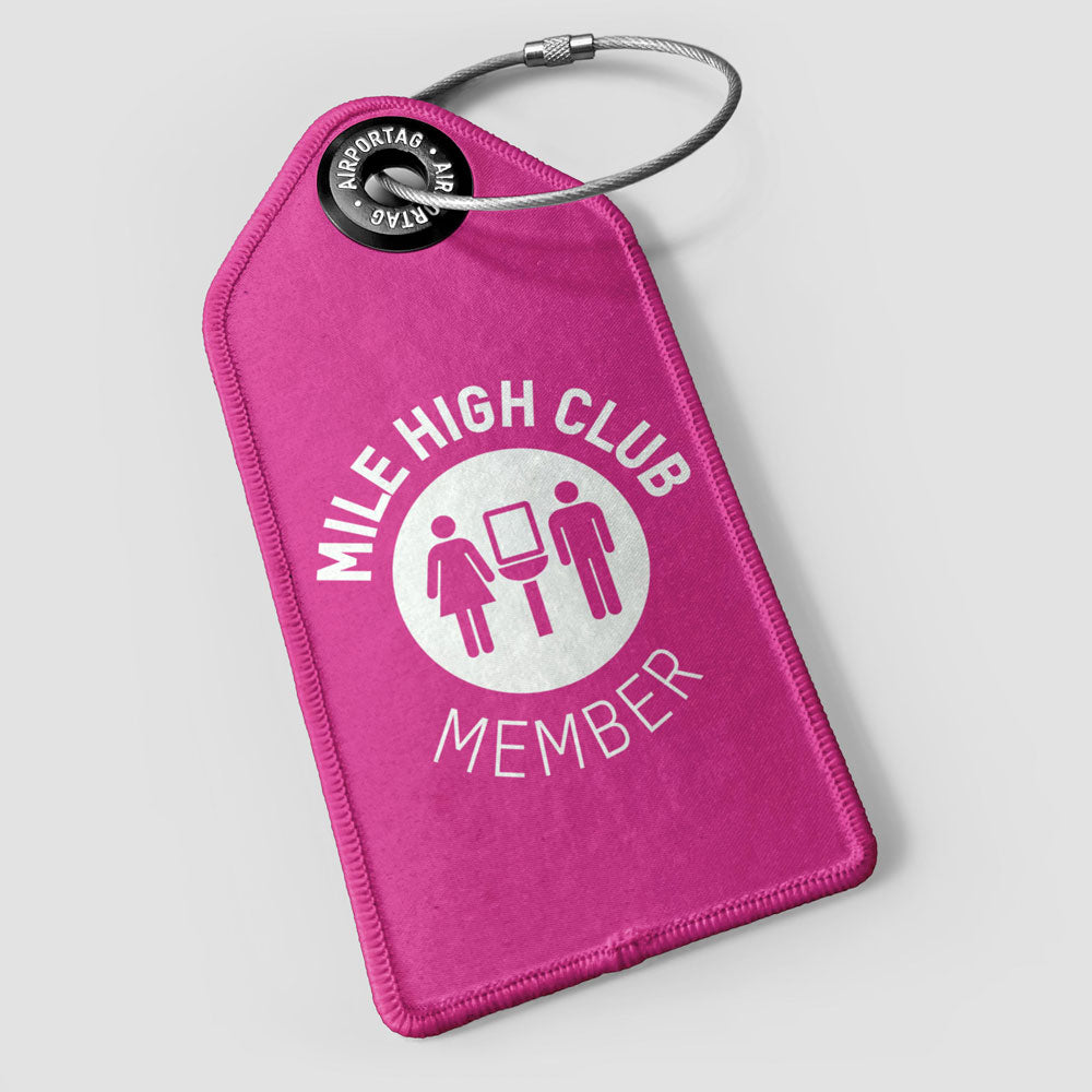 Mile High Club - Luggage Tag