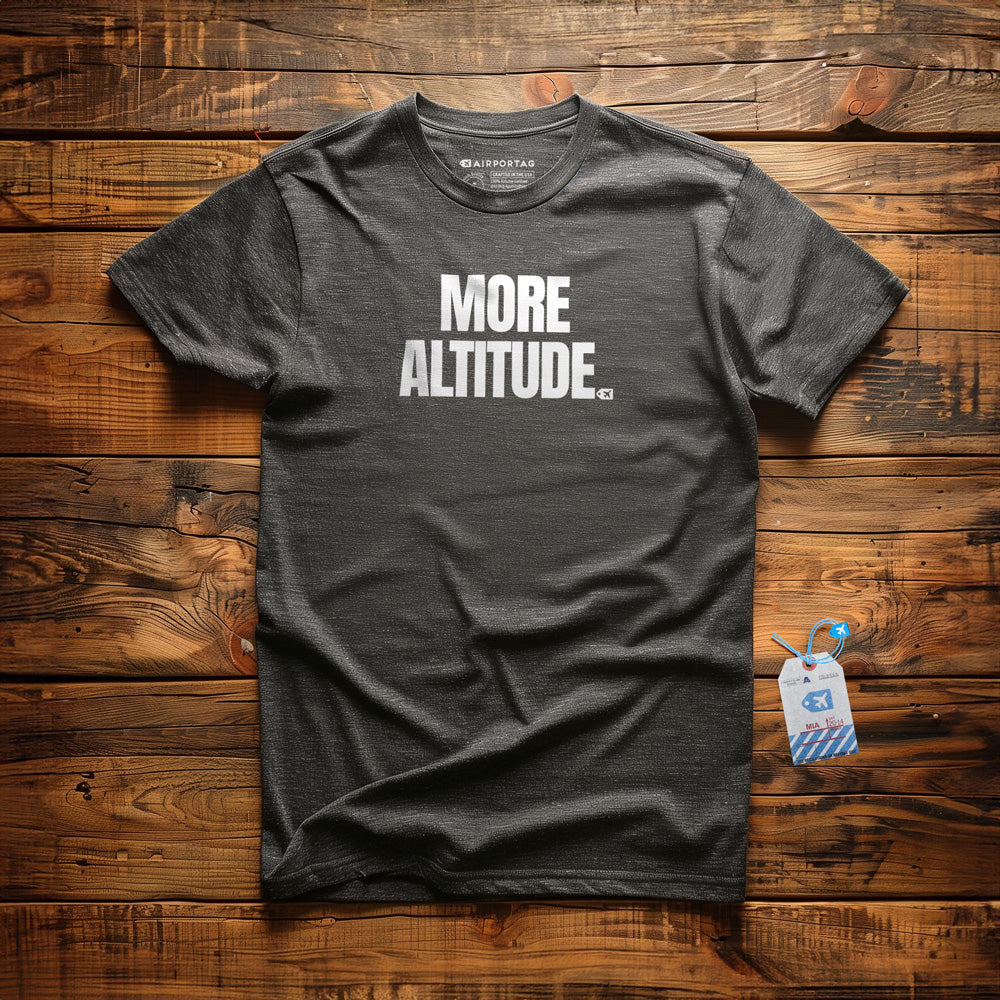 More Altitude - T-Shirt - Dark Grey Heather