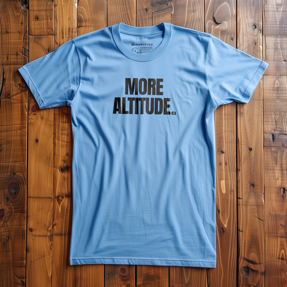 More Altitude - T-Shirt - Ocean Blue