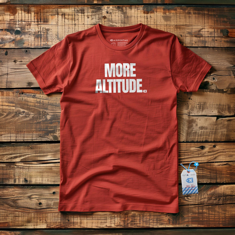 More Altitude - T-Shirt - Red