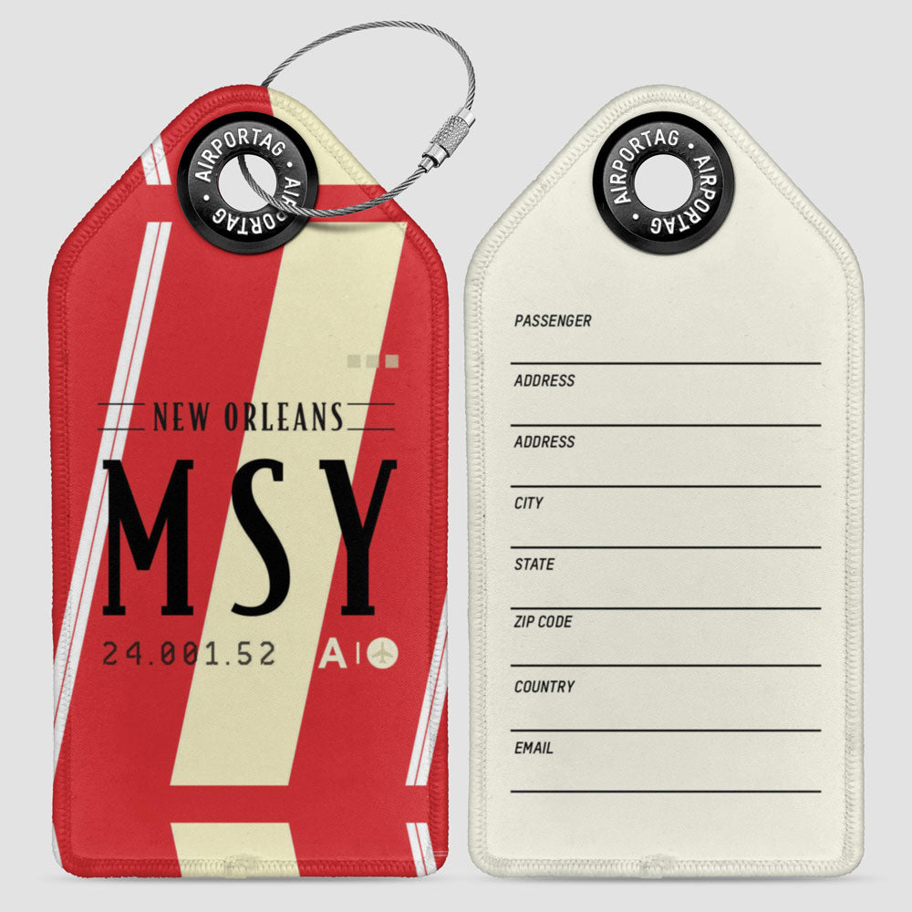MSY - Luggage Tag
