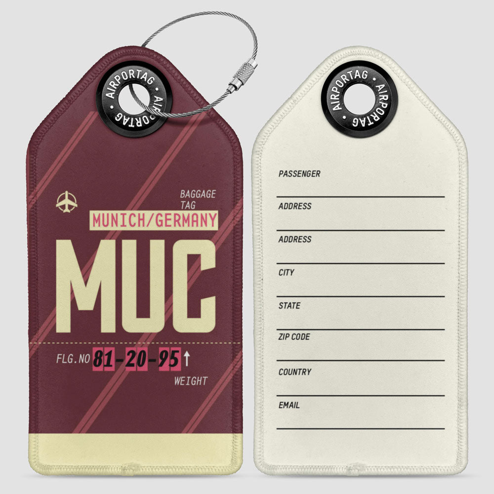 MUC - Luggage Tag