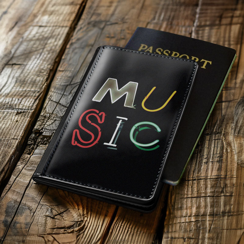 Music Neon - Couverture de passeport