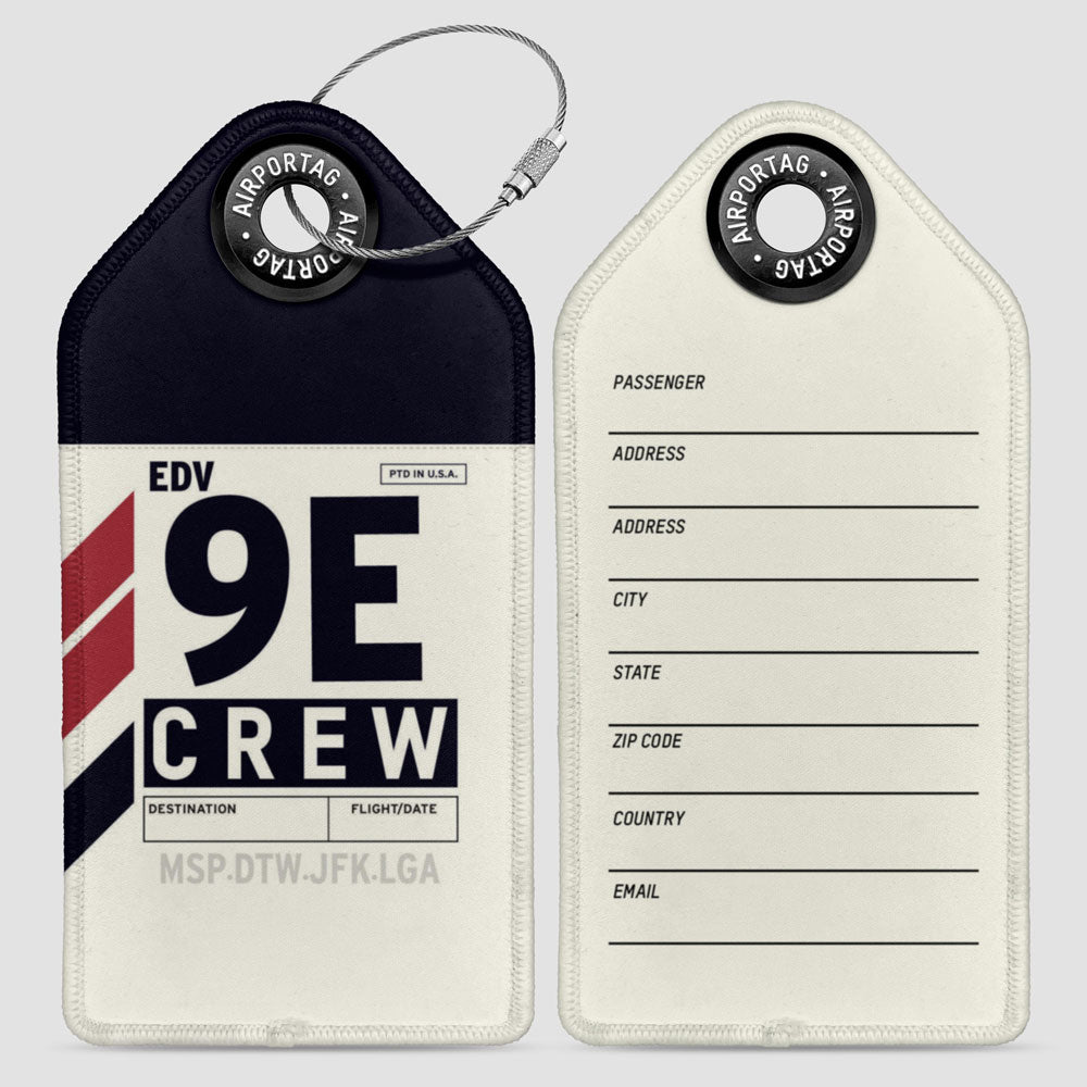 9E - Luggage Tag