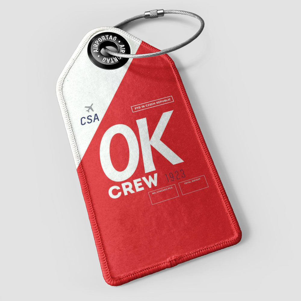 OK - Luggage Tag