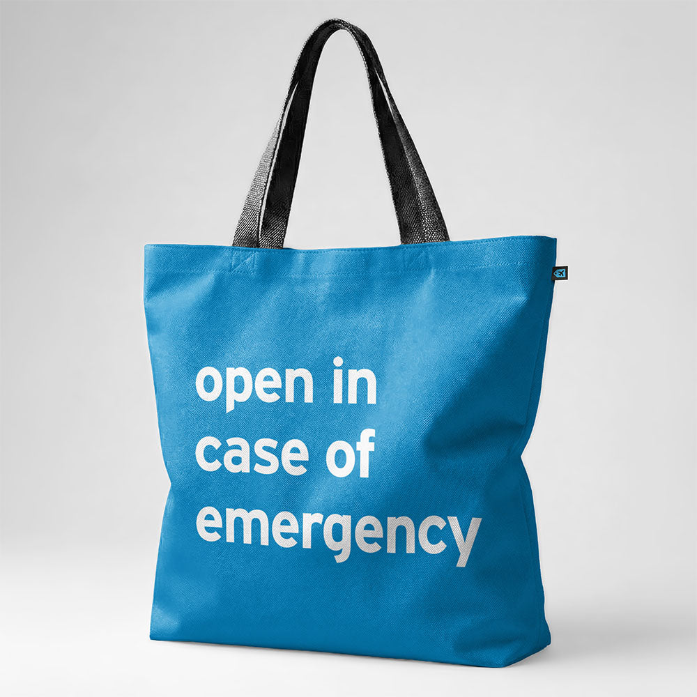 Ouvert en cas d'urgence - Tote Bag