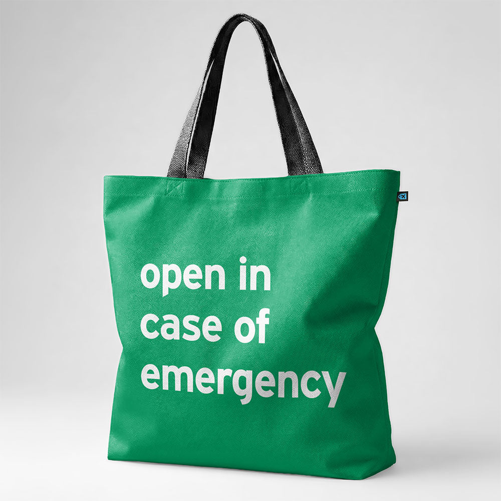 Ouvert en cas d'urgence - Tote Bag