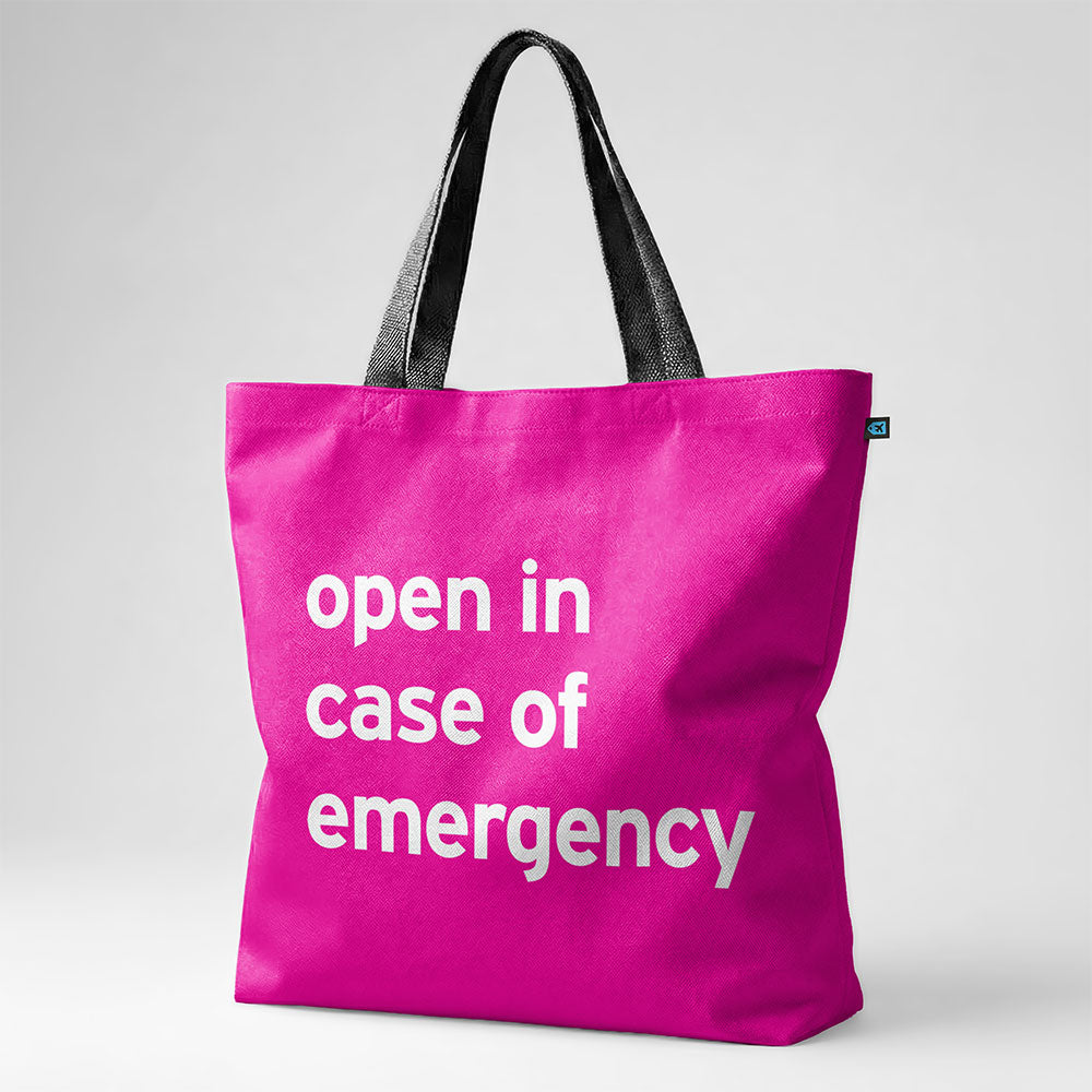 Ouvert en cas d'urgence - Tote Bag