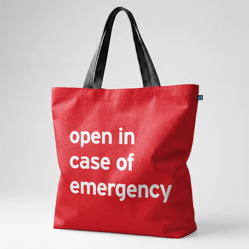 Ouvert en cas d'urgence - Tote Bag