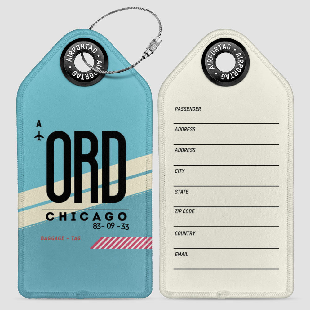ORD - Luggage Tag