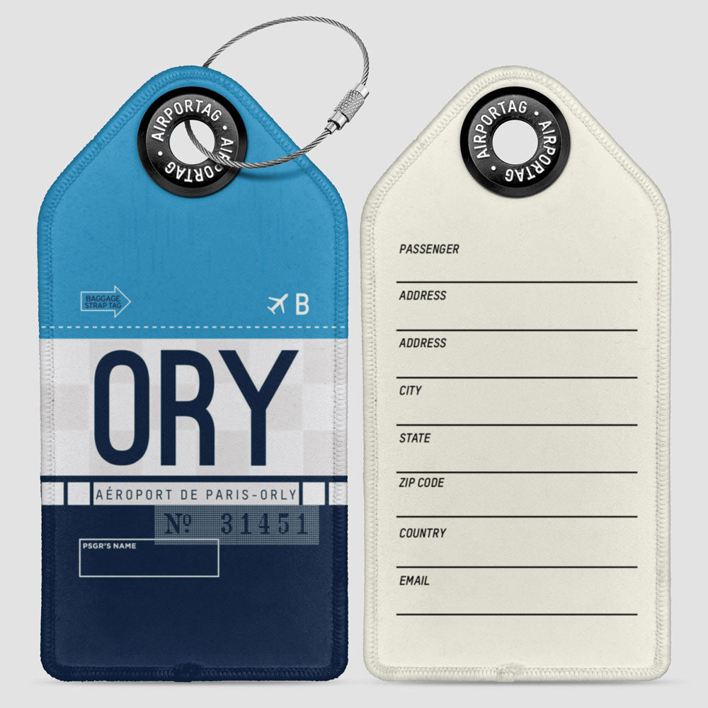 ORY - Luggage Tag